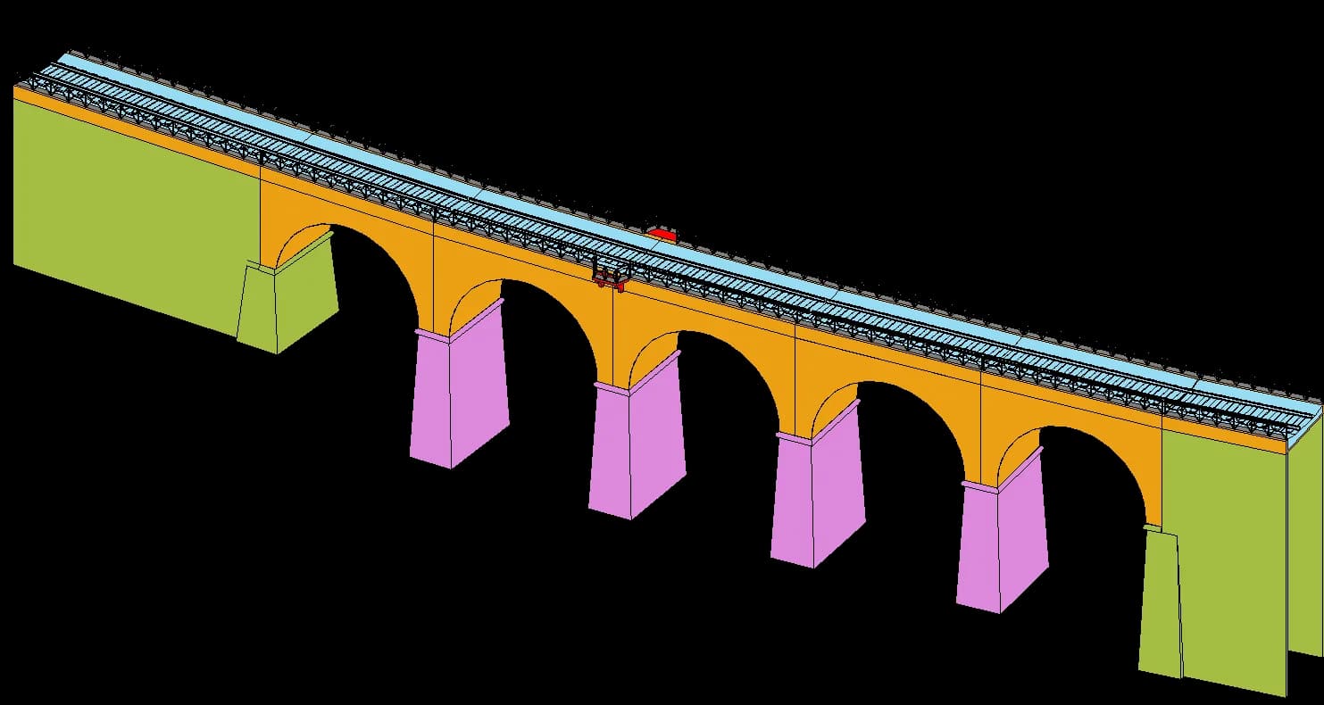 Historic Arch Bridge Scan-to-BIM