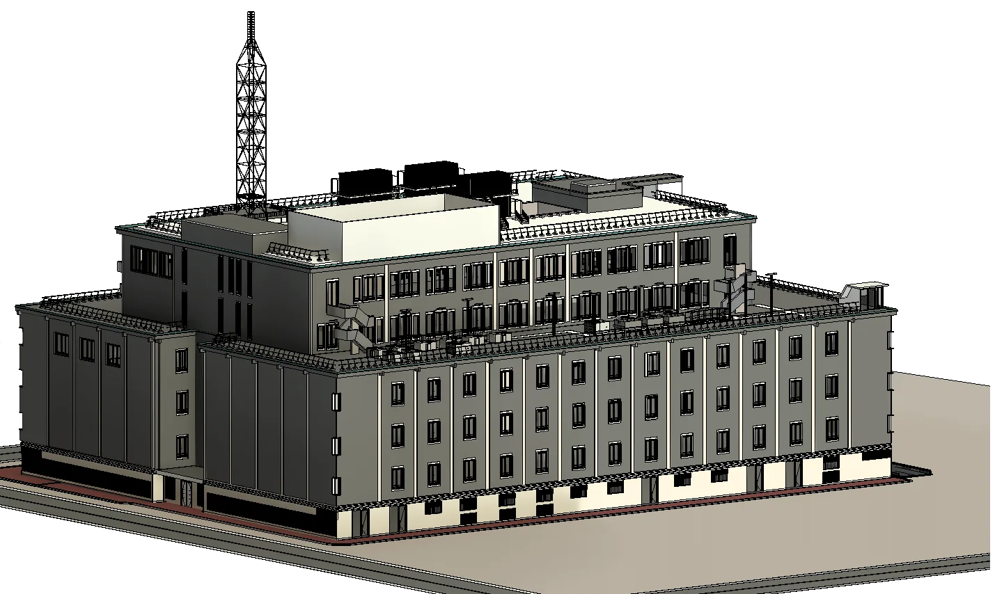 Industrial Building Scan-to-BIM